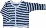 Kojenecký kabátek námořník proužek