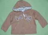 mikina s kapucí na zip 12 - 18m