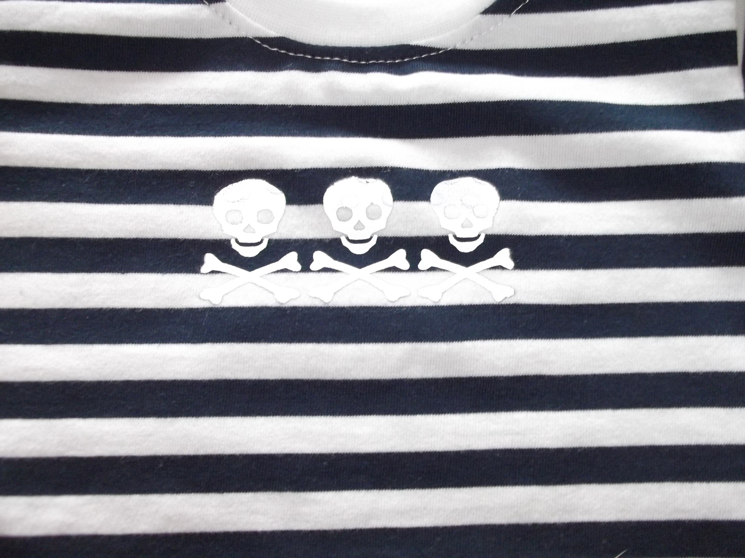 námořnické tričko pro děti - zapínací vel.56