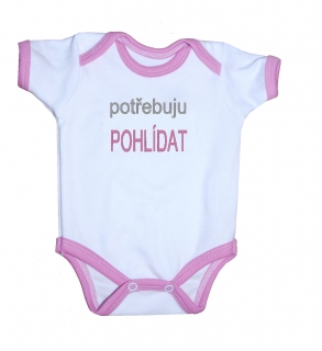 body pro holčičku s nápisem 62