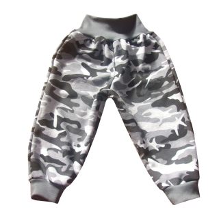 maskáčové tepláčky šedá černá ARMY 56/62