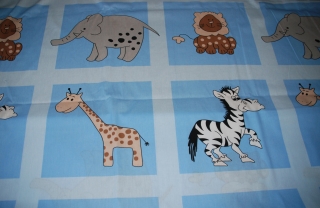 zvířátka pexeso modrá zbytek 80cm