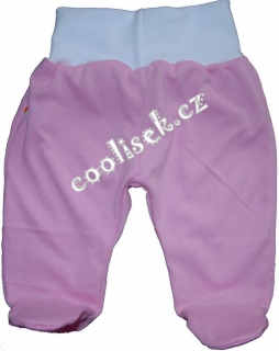 Kojenecké polodupačky růžové - dětské polodupačky coolíšek/levné polodupačky