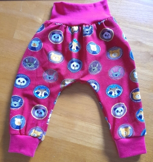 Letní baggy pro holčičky zvířátka